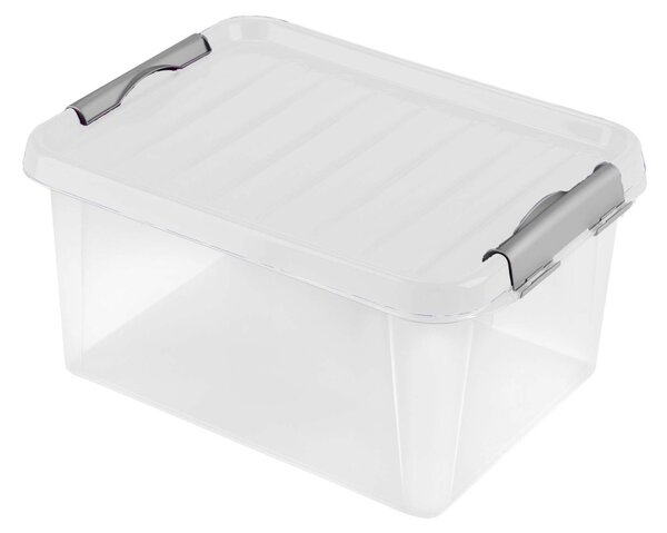 Heidrun Box úložný s víkem 14 l, plast, 39x28,5x18 cm