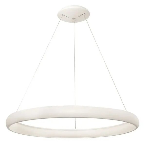 LED lustr Albi 80 bílé – Bílá