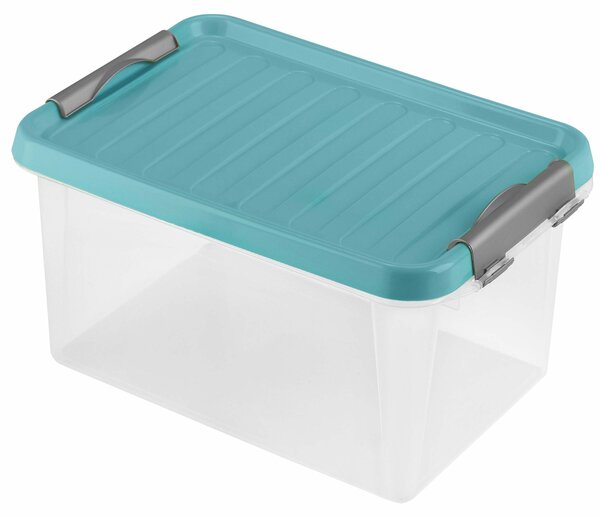 Heidrun Box úložný s víkem 8 l, plast, 33x22,5x16 cm