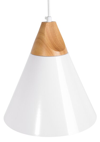 Závěsná lampa ALBANO Kov Bílá