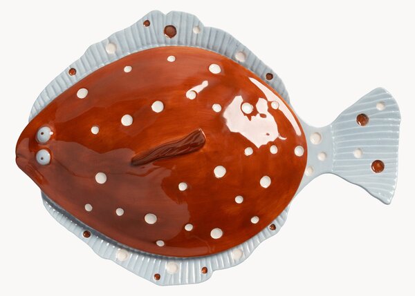 Sada ručně vyrobených servírovacích talířů s víčkem Tureen, 2 díly