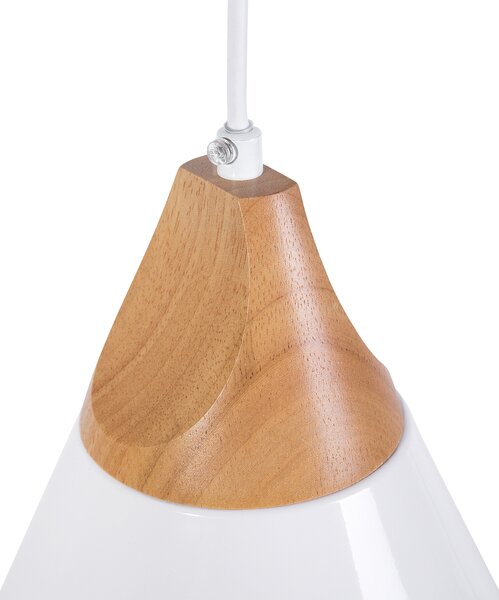 Závěsná lampa ALBANO Kov Bílá