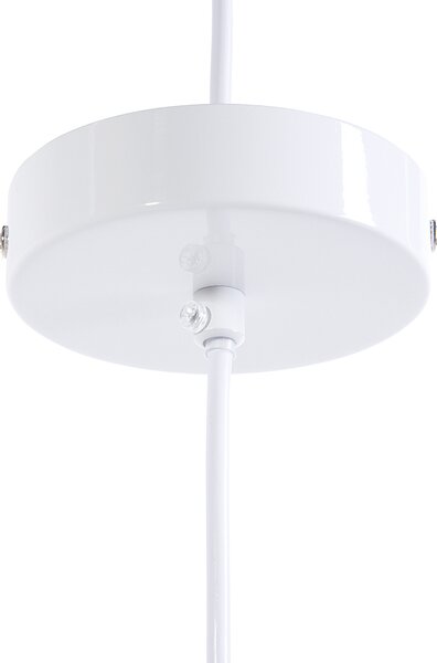 Závěsná lampa ALBANO Kov Bílá