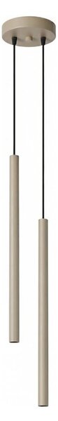 Sollux SL.2118 - Lustr na lanku PASTELO 2xG9/8W/230V taupe