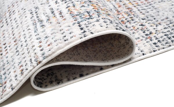 Makro Abra Moderní kusový koberec DAKOTA YF90A abstraktní krémový Rozměr: 58x99 cm