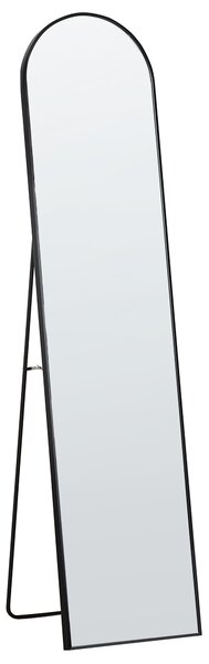 Stojací zrcadlo BAGNOLET 150 cm Kov Černá