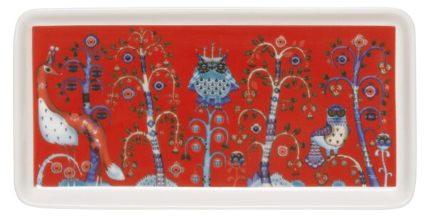 Iittala Talíř Taika 12x24cm, červený