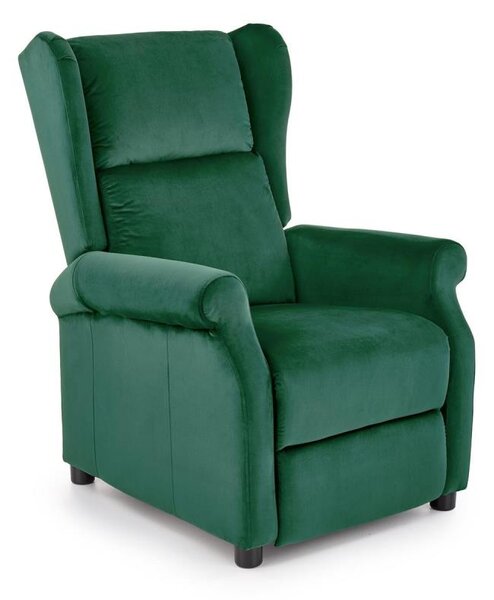 Polohovací křeslo RELAXA zelená