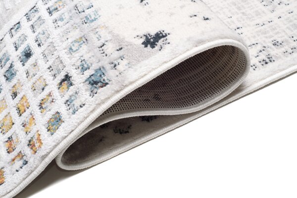Makro Abra Moderní kusový koberec DAKOTA YF83A krémový Rozměr: 58x99 cm