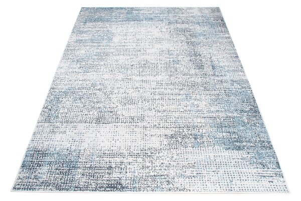 Makro Abra Moderní kusový koberec DAKOTA YF90B abstraktní modrý krémový Rozměr: 116x168 cm