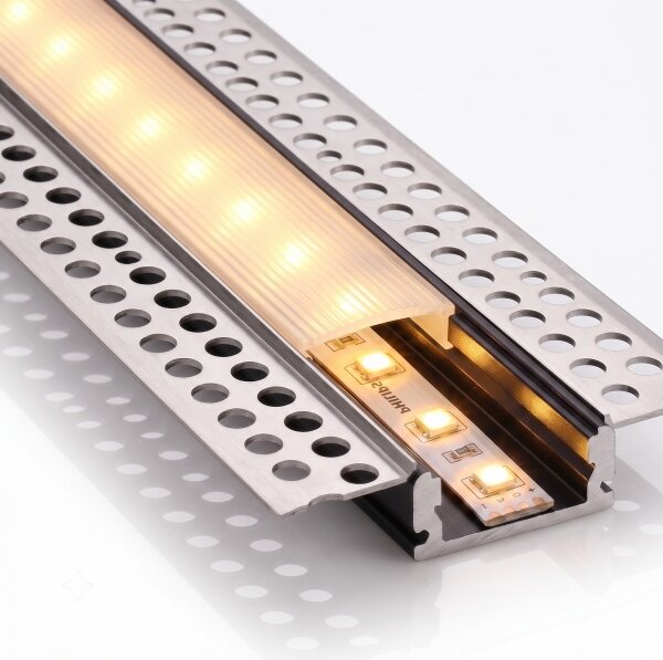 SADA 1x LED Pásek MYLIVING LIGHTSTRIP LED/22W/230V 5m + 5x vestavný profil 1 m