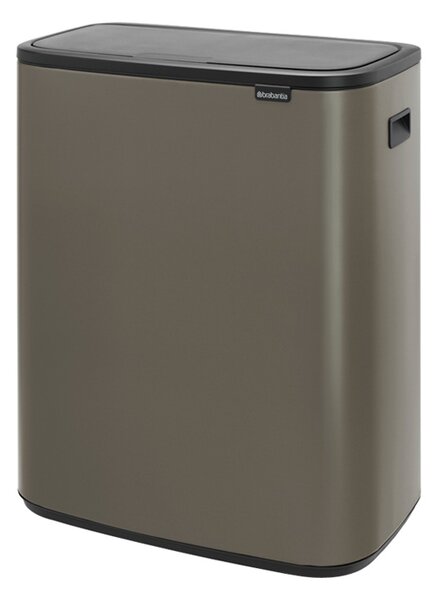 Brabantia odpadkový koš Bo Touch Bin - 2 x30L,platinová