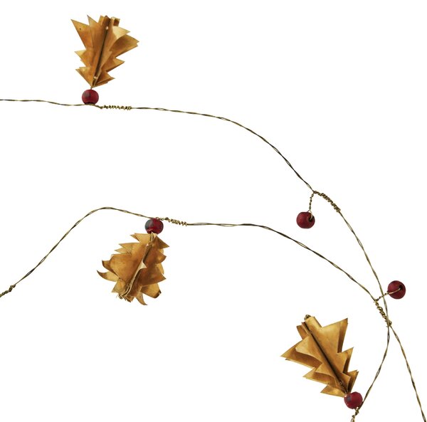 Dekorativní girlanda Brass Trees 150 cm