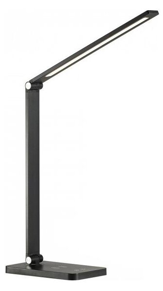 LED Stm. stolní lampa s bez. nab. NOBLITE Q LED/7W/230V 3000/4000/6500K černá