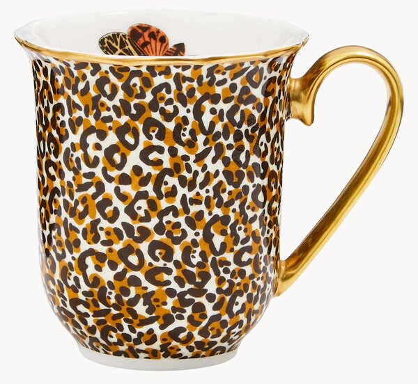 Hrnek z porcelánu Leopard