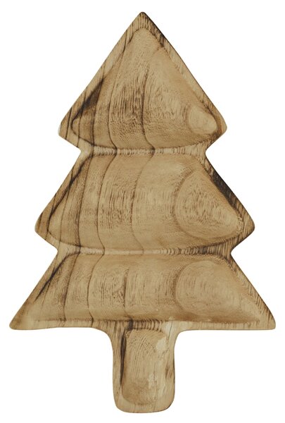 Dřevěný tácek Christmas Tree 41 cm