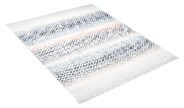 Makro Abra Moderní kusový koberec DAKOTA YF82C Pásy krémový Rozměr: 58x99 cm