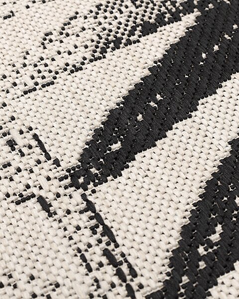 Koberec Lineo beige/black 120x170 cm