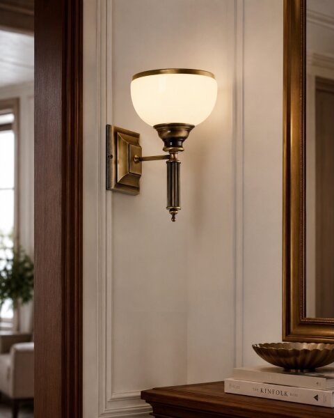 Brilagi - Nástěnná lampa TAURUS 1xE27/15W/230V bronz