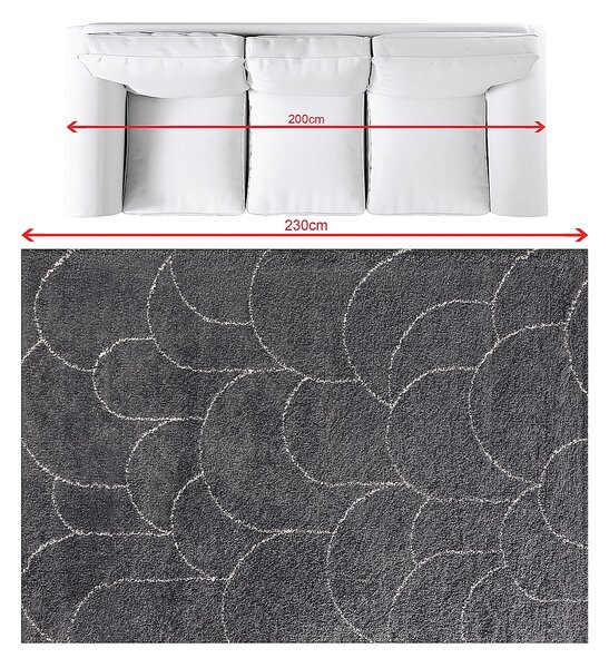 Koberec Royal smoky blue/cream 160x230 cm