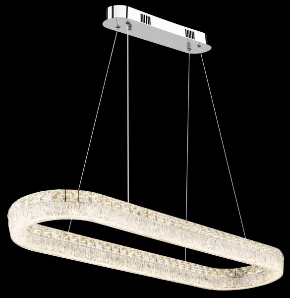 Globo 67387-40 - LED Stmívatelný lustr na lanku LAUREL 40W/230V čirá+DO