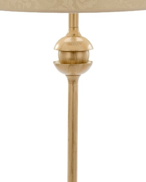 Brilagi - Stolní lampa SAPHIRE 1xE27/15W/230V krémová/zlatá/patina