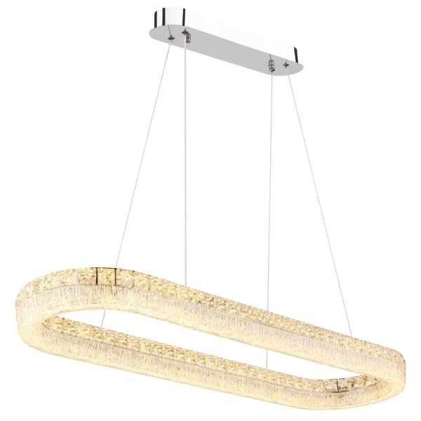 Globo 67387-40 - LED Stmívatelný lustr na lanku LAUREL 40W/230V čirá+DO