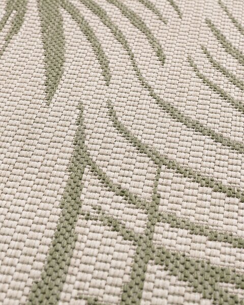 Koberec Lineo beige/jungle green 120cm
