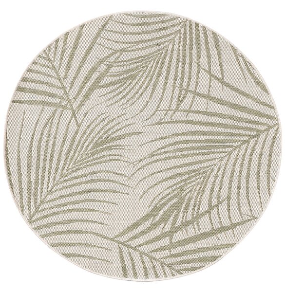 Koberec Lineo beige/jungle green 120cm