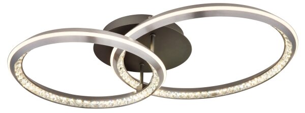 Globo 67329-50 - LED Stm stropní svítidlo ALAINA 50W/230V 2700-6000K 50x75 cm+DO