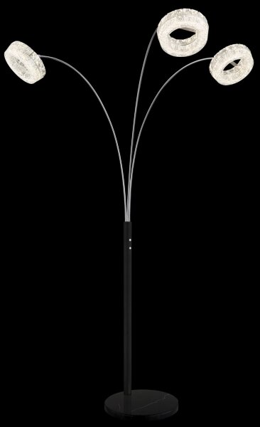 Globo 67387S1 - LED Stmívatelná Stojací lampa LAUREL 35W/230V 3000/4000/6000K
