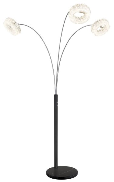 Globo 67387S1 - LED Stmívatelná Stojací lampa LAUREL 35W/230V 3000/4000/6000K