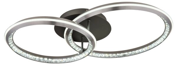 Globo 67329-50 - LED Stm stropní svítidlo ALAINA 50W/230V 2700-6000K 50x75 cm+DO