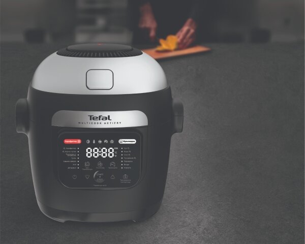 Tefal - Multifunkční hrnec a hork. fritéza 2v1 MULTICOOK ACTIFRY 1334W/230V 6 l