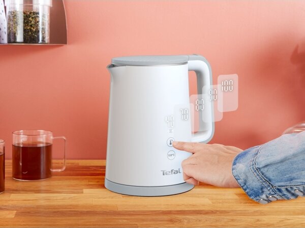 Tefal - Rychlovarná konvice SENSE 1 l 1800W/230V bílá