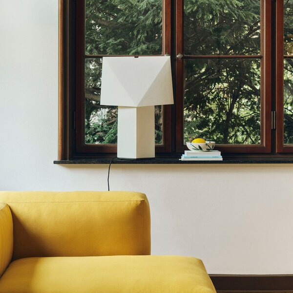 Stolní lampa HAY, Aplat, Bílá, Obývací pokoj, Papír / Karton, Moderní