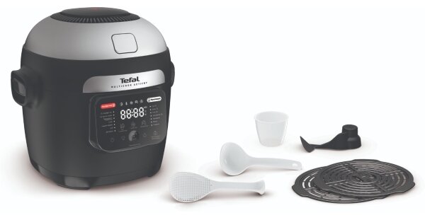Tefal - Multifunkční hrnec a hork. fritéza 2v1 MULTICOOK ACTIFRY 1334W/230V 6 l