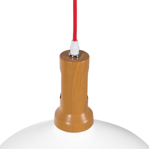 Závěsná lampa SEPIK Kov Bílá