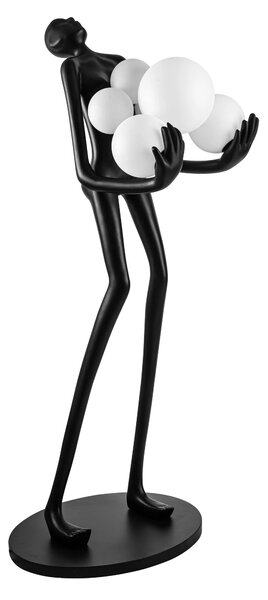 Designová stojací lampa Atlas B – E14