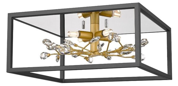 Zuma Line C0578-04A-B5TF přisazené stropní svítidlo SPRING | 33W G9