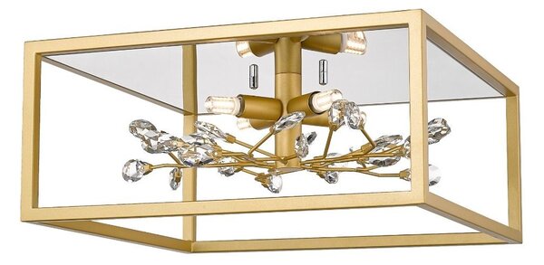 Zuma Line C0578-04A-B5V7 přisazené stropní svítidlo SPRING | 33W G9