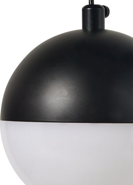 LED závěsná lampa ANKOBRA Kov Černá