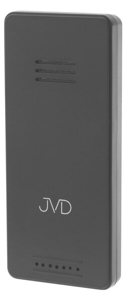 JVD Černý rádiem řízený budík JVD RB3552.2