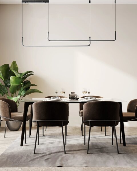 Designový smívatelný lustr Mario 1 + dálkový ovladač – 1 x 24 W