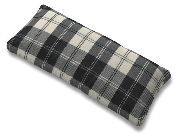 Potah na polštář Karlstad 67x30cm barva černá látka pletený vzor, vzorované