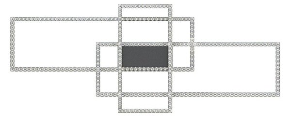Zuma Line MX7907-3B-3BT LED přisazené stropní svítidlo ERVI | 57W integrovaný LED zdroj | 2700-6000K