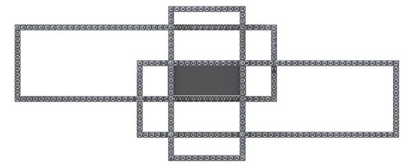 Zuma Line MX7907-3B-3BT LED přisazené stropní svítidlo ERVI | 57W integrovaný LED zdroj | 2700-6000K