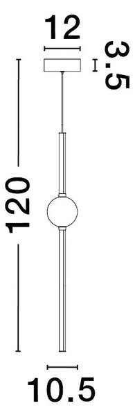 Rustikální lustr Acrobat 105 – LED
