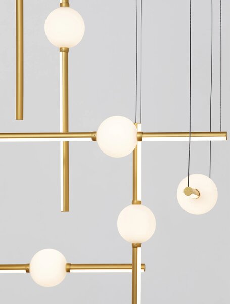 Rustikální lustr Acrobat 106 – LED