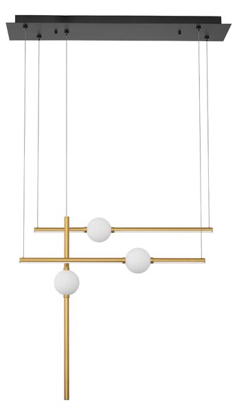 Rustikální lustr Acrobat 89 – LED